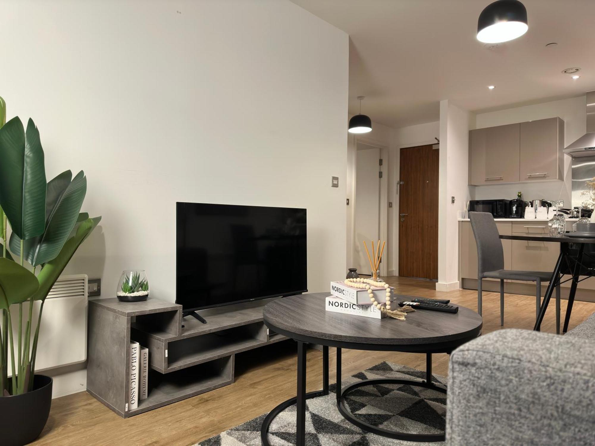 Cozy City Centre Apartment With Free Parking And Free Gym バーミンガム エクステリア 写真
