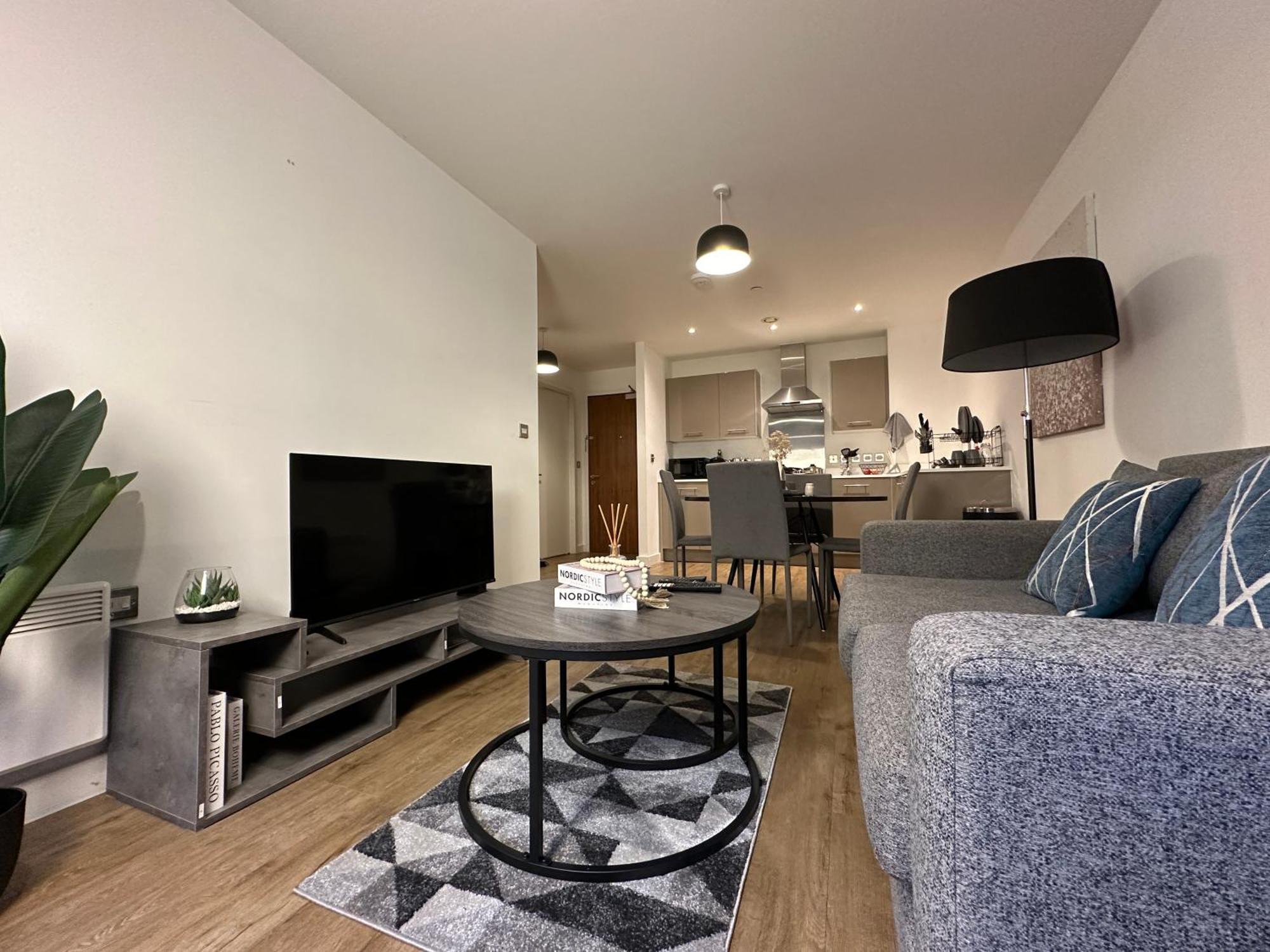 Cozy City Centre Apartment With Free Parking And Free Gym バーミンガム エクステリア 写真